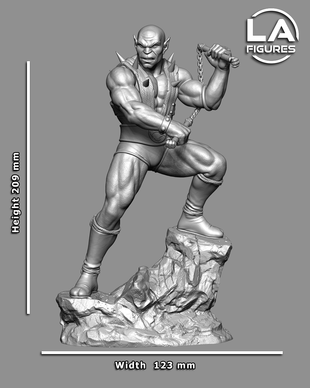 Nunchacku Wielding Panther - 1/10 Scale Statue