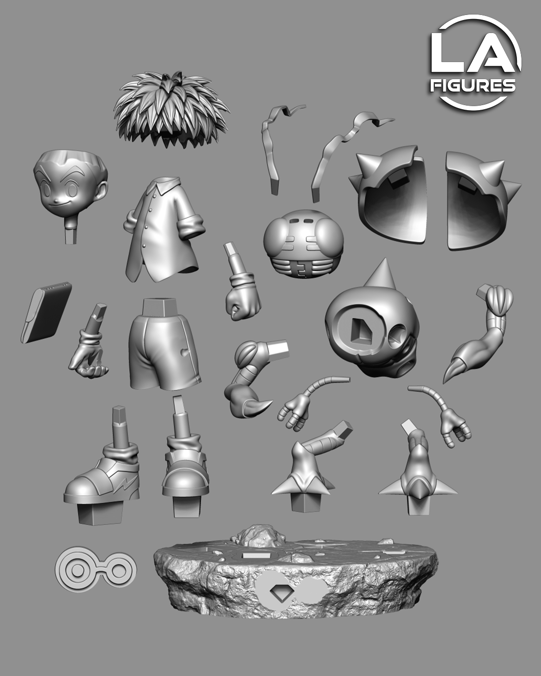 Book-Boy & Bug - 1/10 Scale Statue