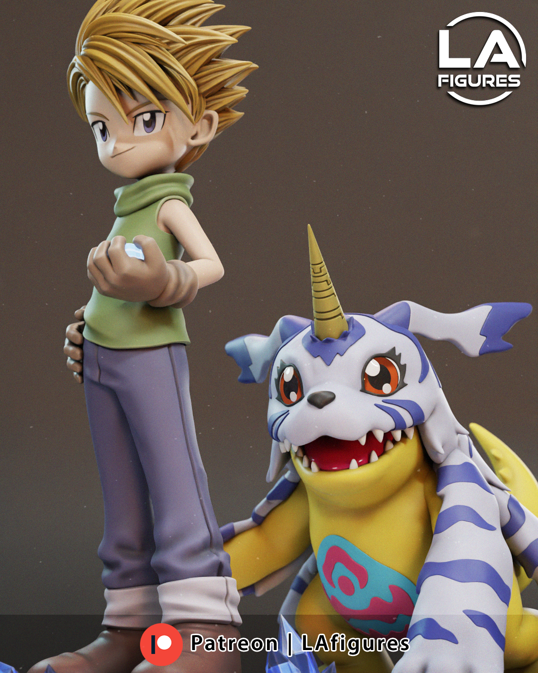 Cool Kid & UniDoggo - 1/10 Scale Statue