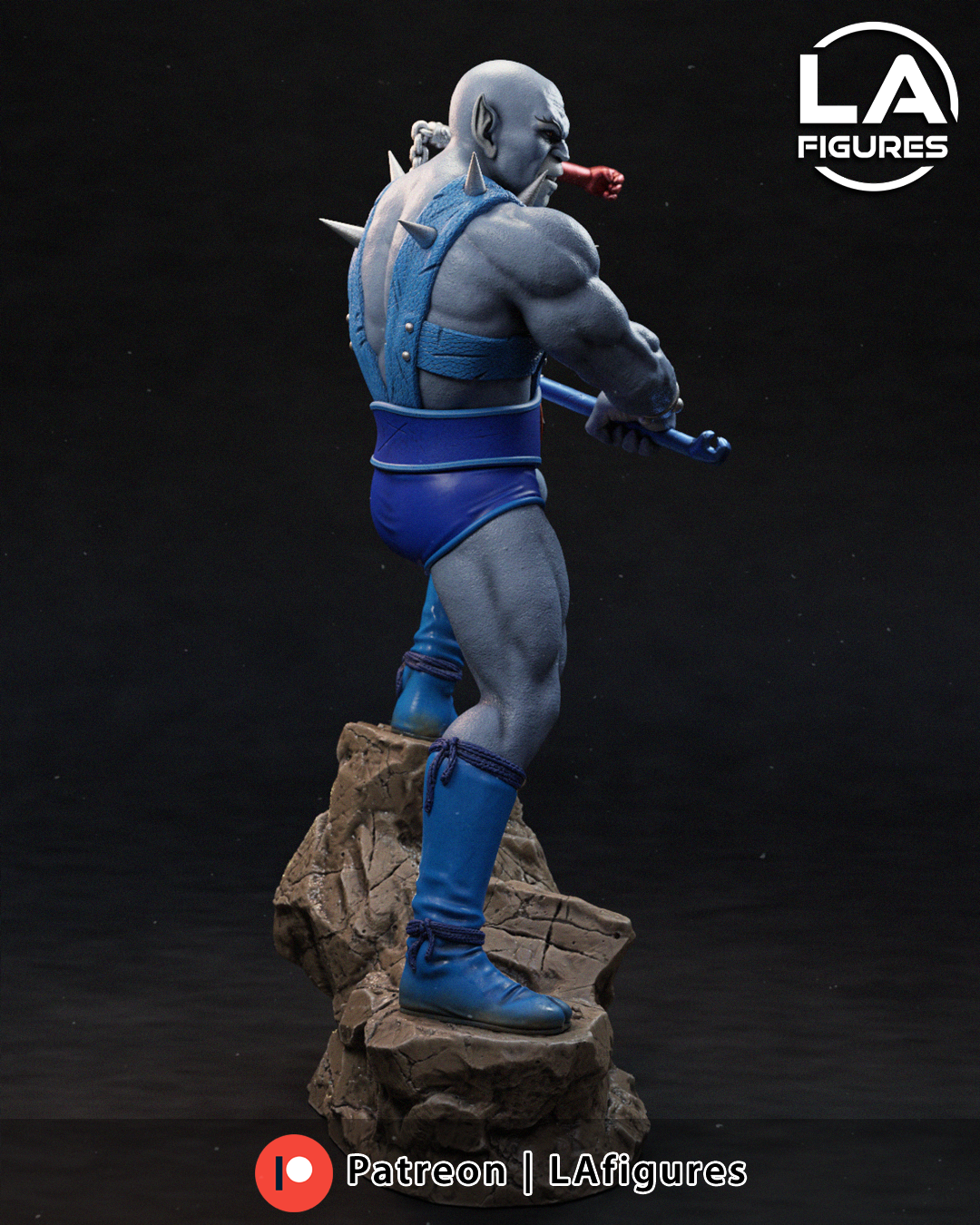 Nunchacku Wielding Panther - 1/10 Scale Statue
