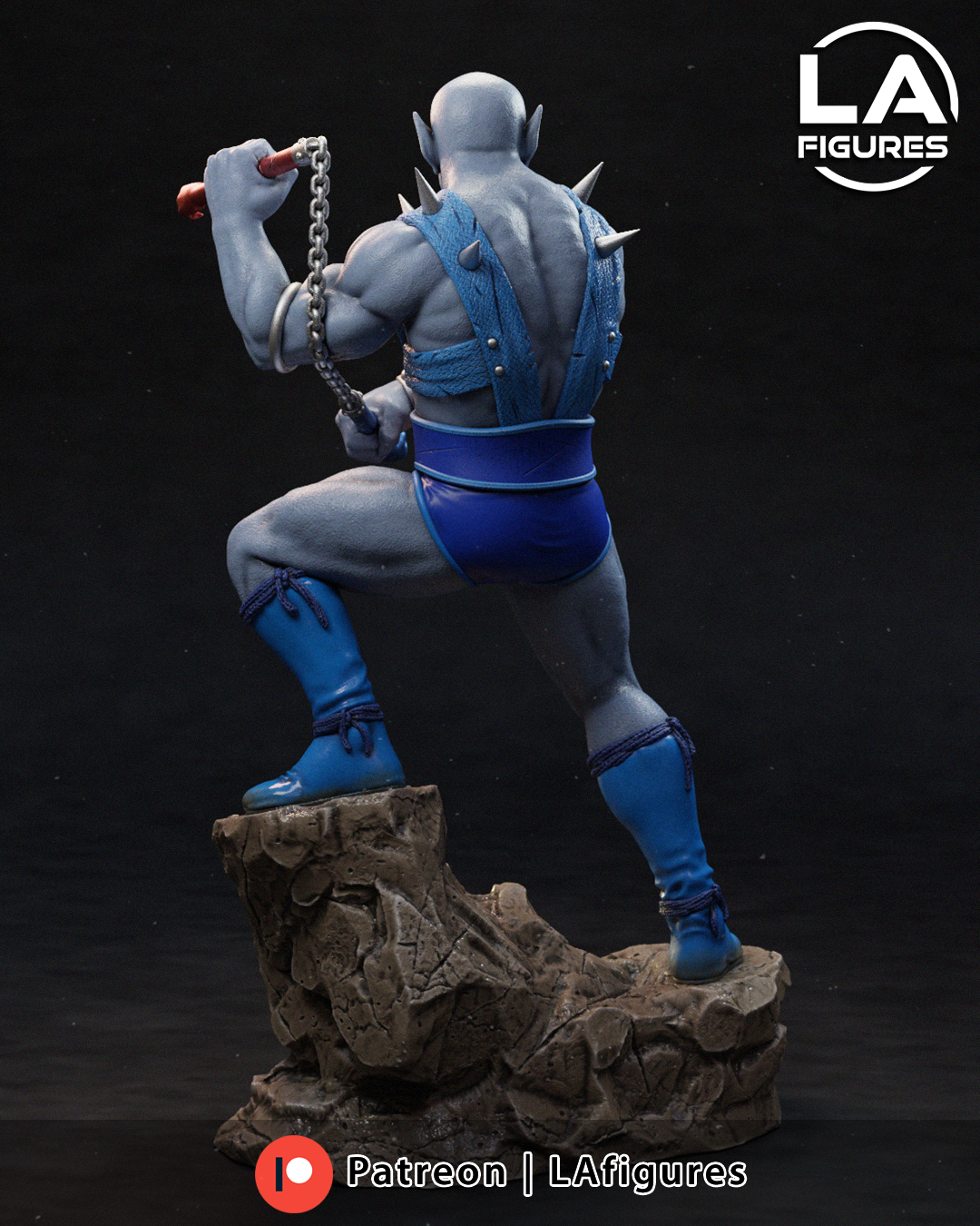 Nunchacku Wielding Panther - 1/10 Scale Statue