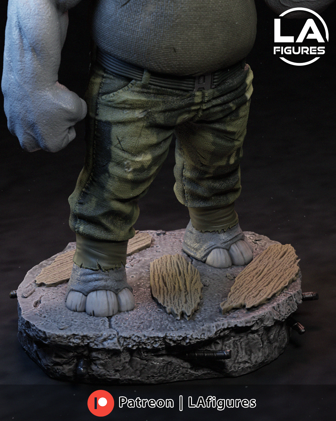Militant Rhino w/ Sledgehammer - 1/10 Scale Statue