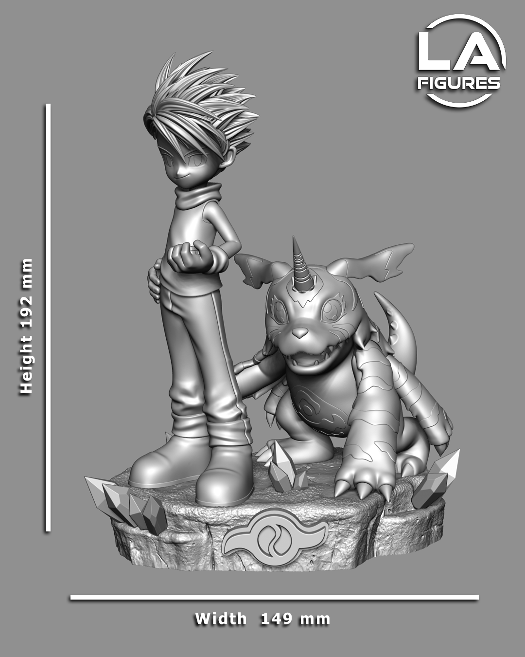 Cool Kid & UniDoggo - 1/10 Scale Statue