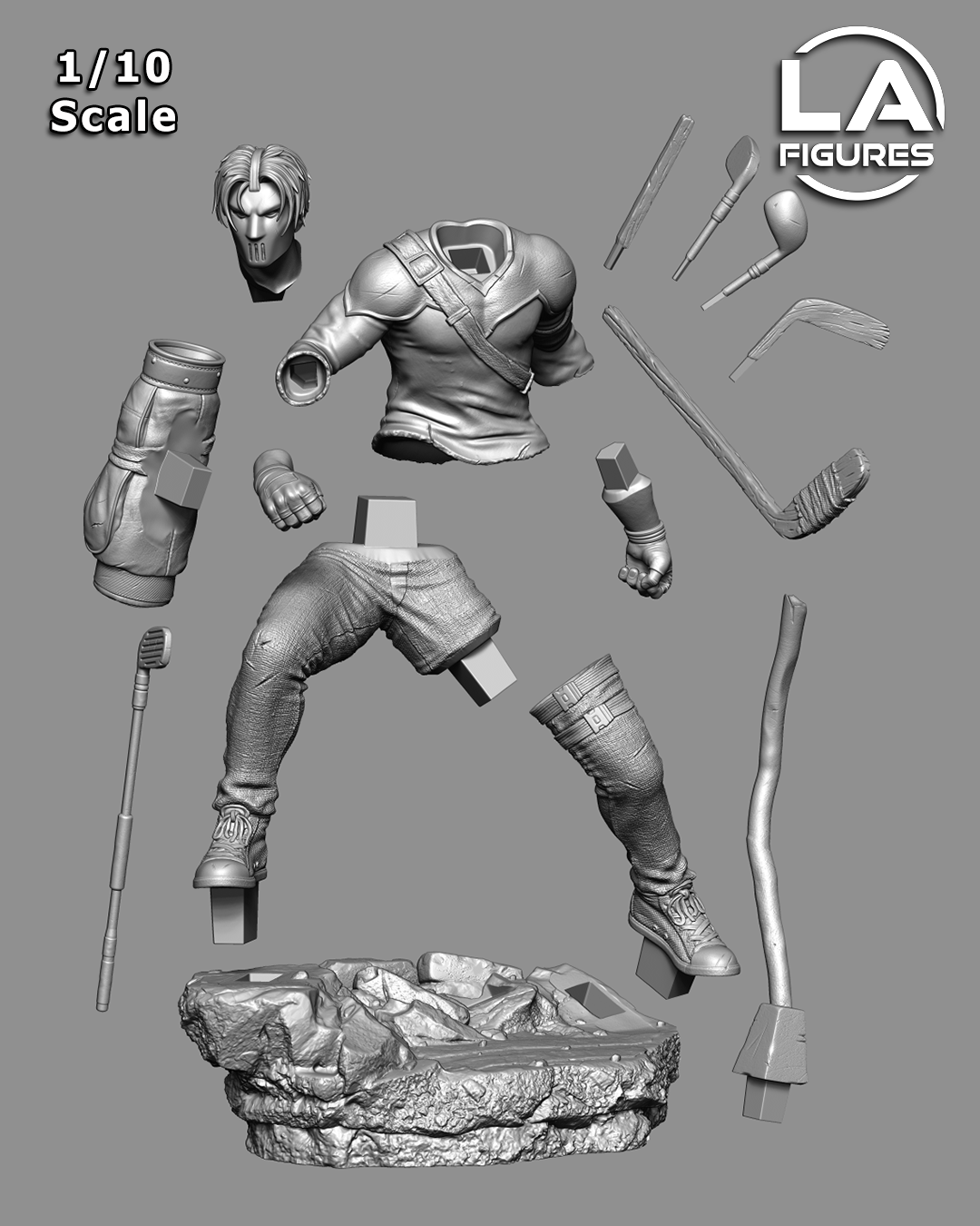 Hockey Masked Vigilante - 1/10 Scale Statue