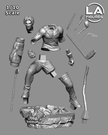 Hockey Masked Vigilante - 1/10 Scale Statue