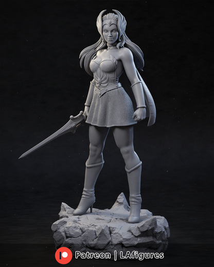 Warrior Princess - 1/10 Scale Statue