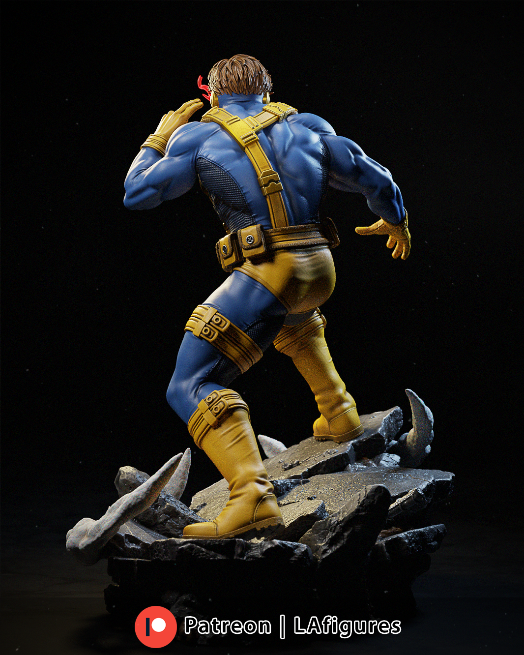 Laser Eye Man - 1/10 Scale Statue