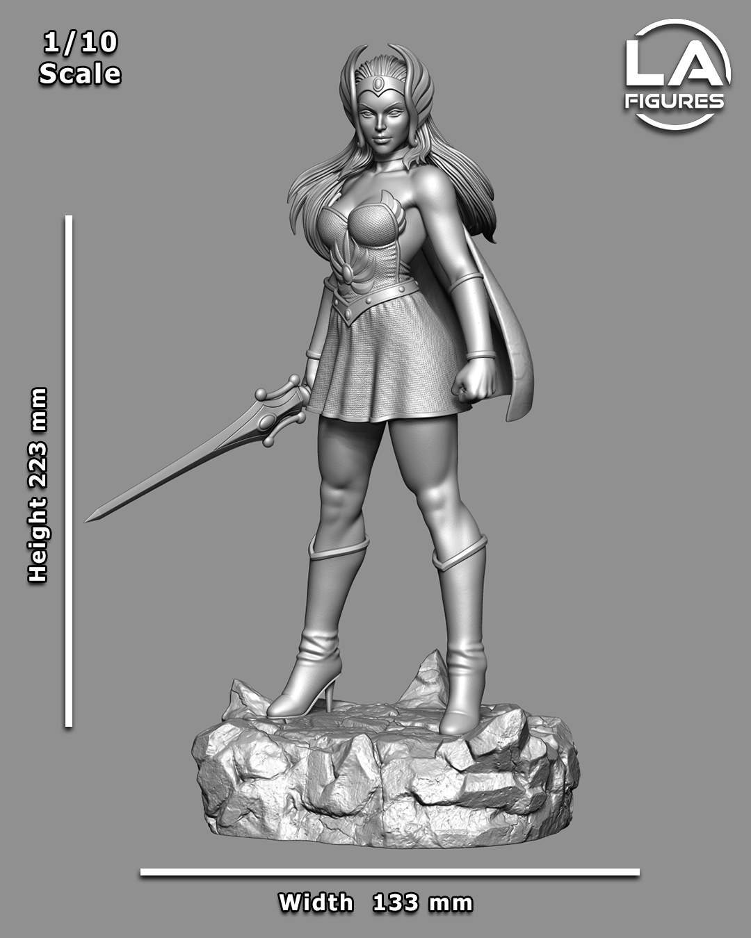 Warrior Princess - 1/10 Scale Statue