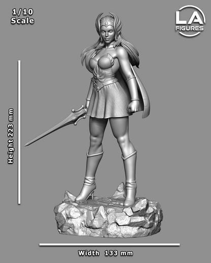 Warrior Princess - 1/10 Scale Statue