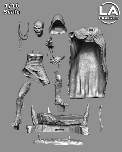 Mummified Sorcerer - 1/10 Scale Statue