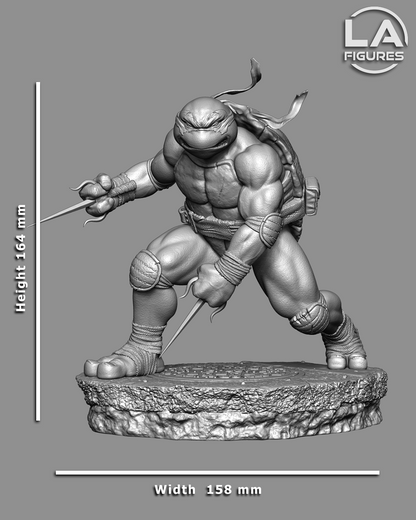 Reptilian Martial Artist R - 1/10 Scale Statue