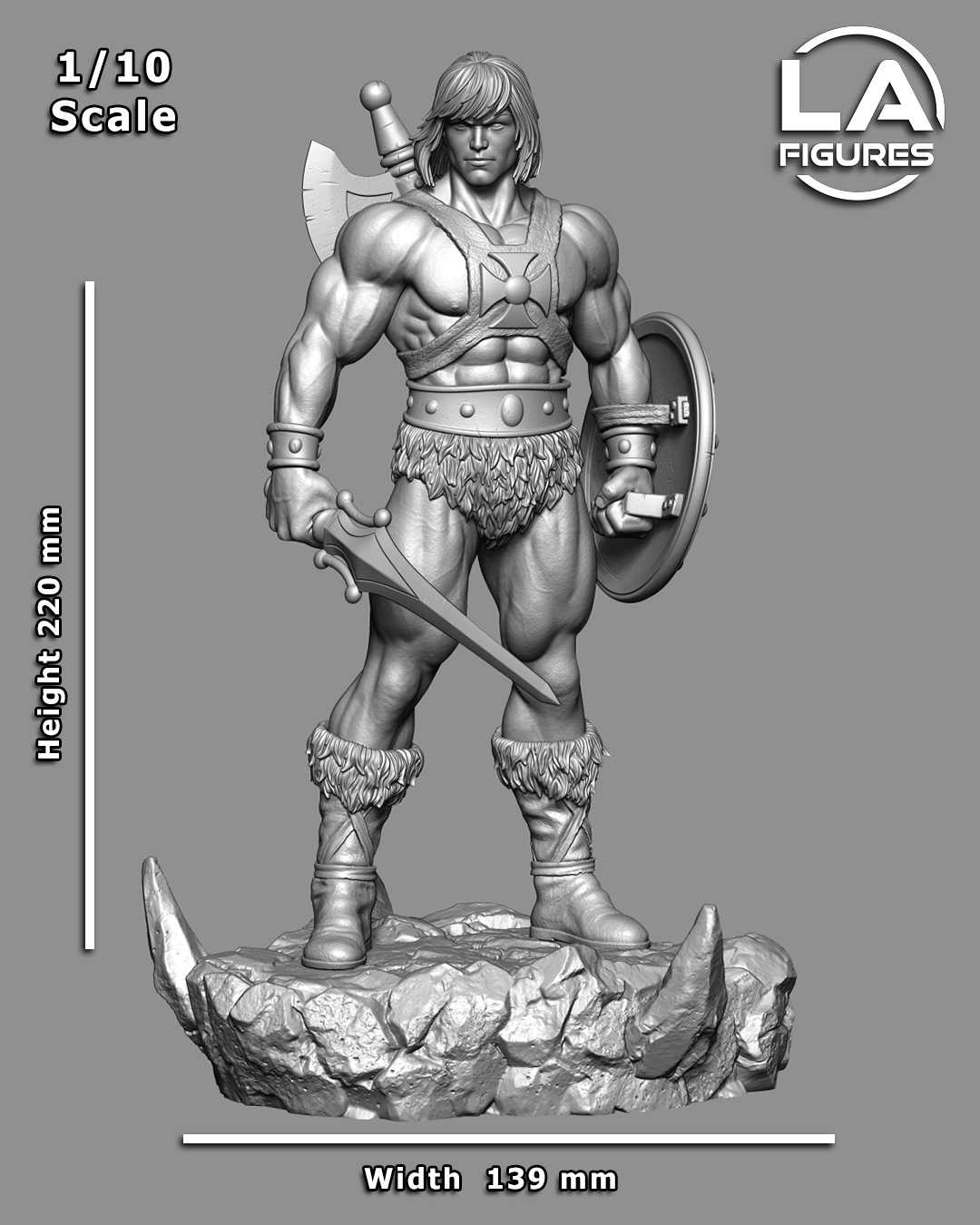 Fantastical Warrior - 1/10 Scale Statue