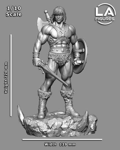 Fantastical Warrior - 1/10 Scale Statue