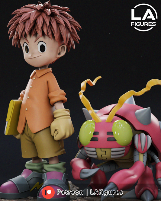 Book-Boy & Bug - 1/10 Scale Statue