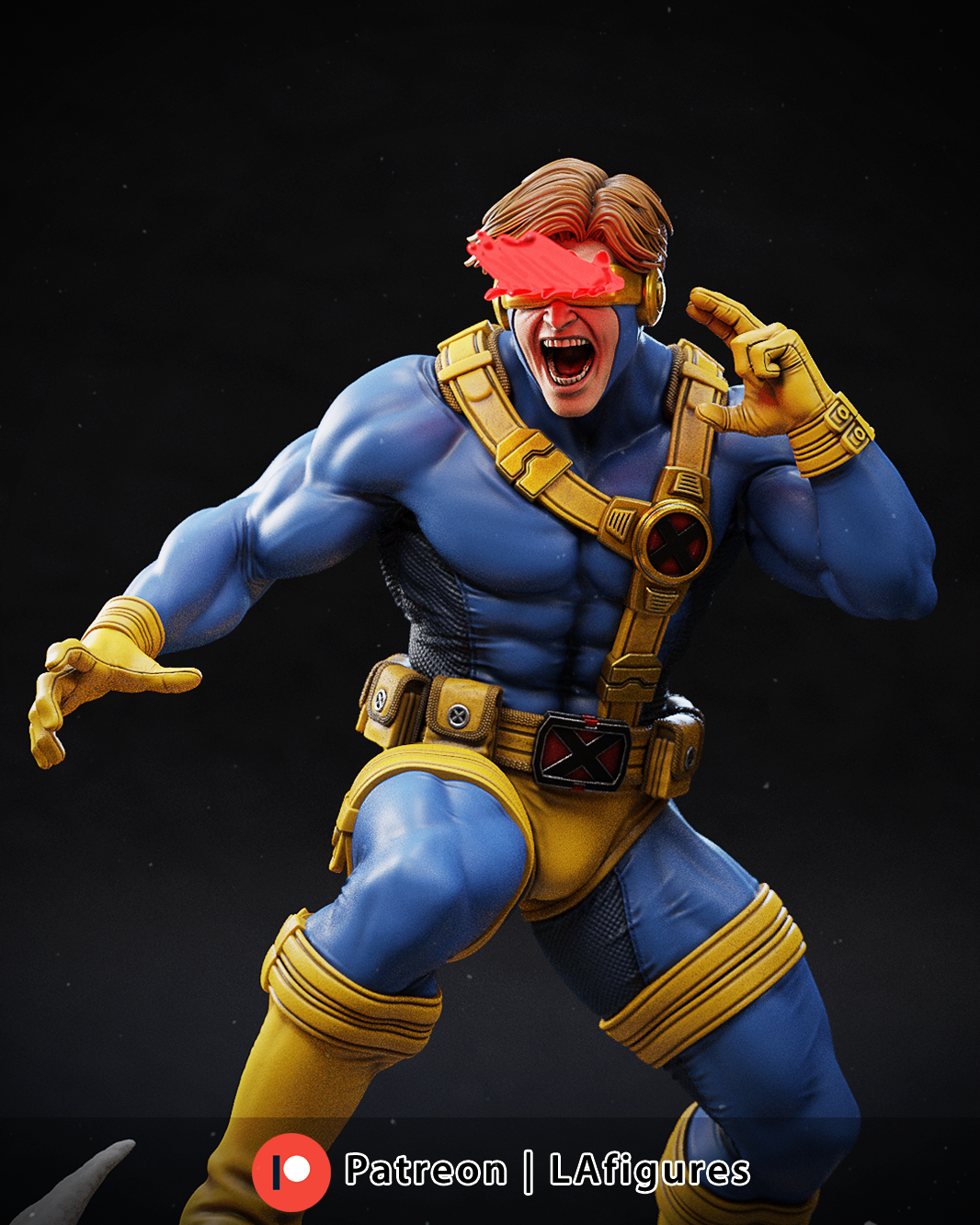 Laser Eye Man - 1/10 Scale Statue