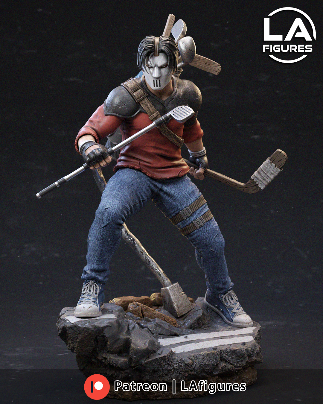 Hockey Masked Vigilante - 1/10 Scale Statue