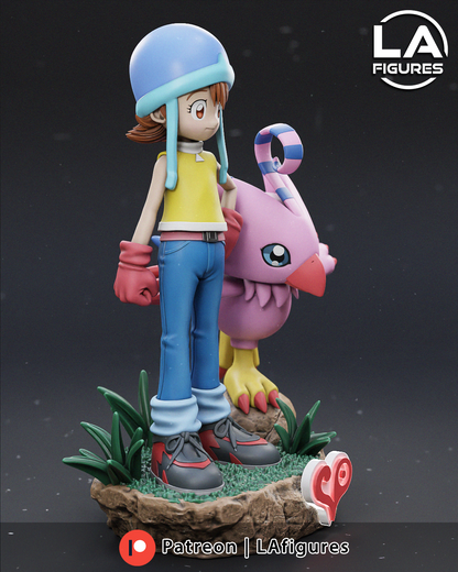 Caring Youth & Bird - 1/10 Scale Statue