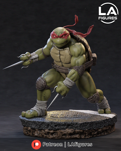 Reptilian Martial Artist R - 1/10 Scale Statue