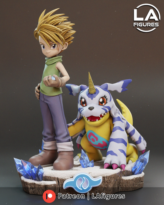 Cool Kid & UniDoggo - 1/10 Scale Statue