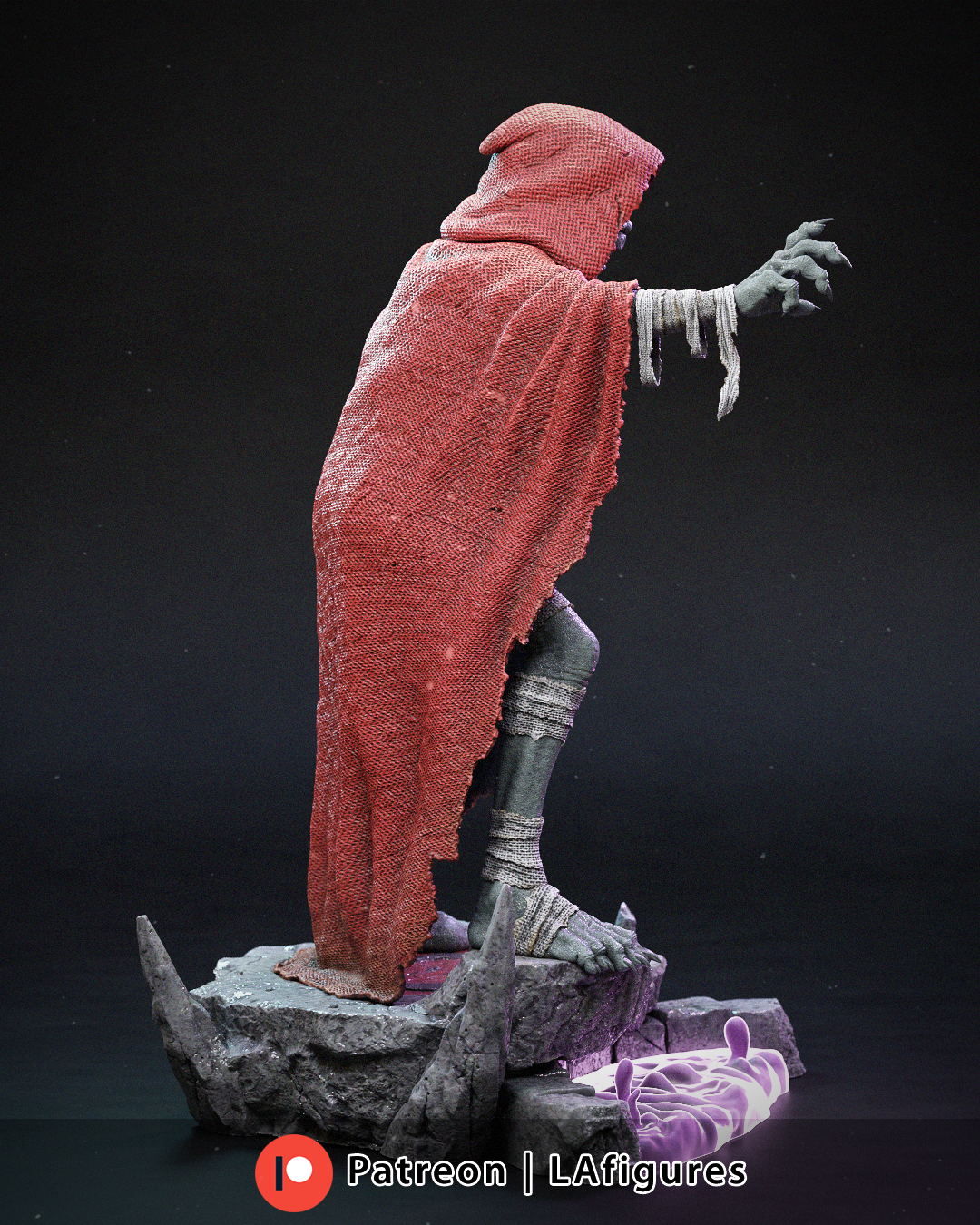 Mummified Sorcerer - 1/10 Scale Statue