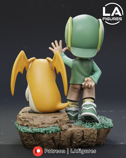 Young Hopeful & Friend - 1/10 Scale Statue