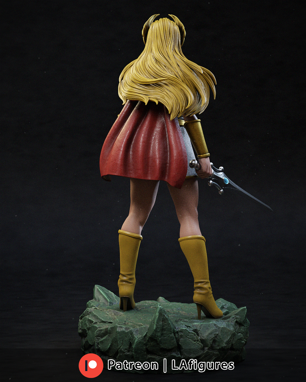 Warrior Princess - 1/10 Scale Statue