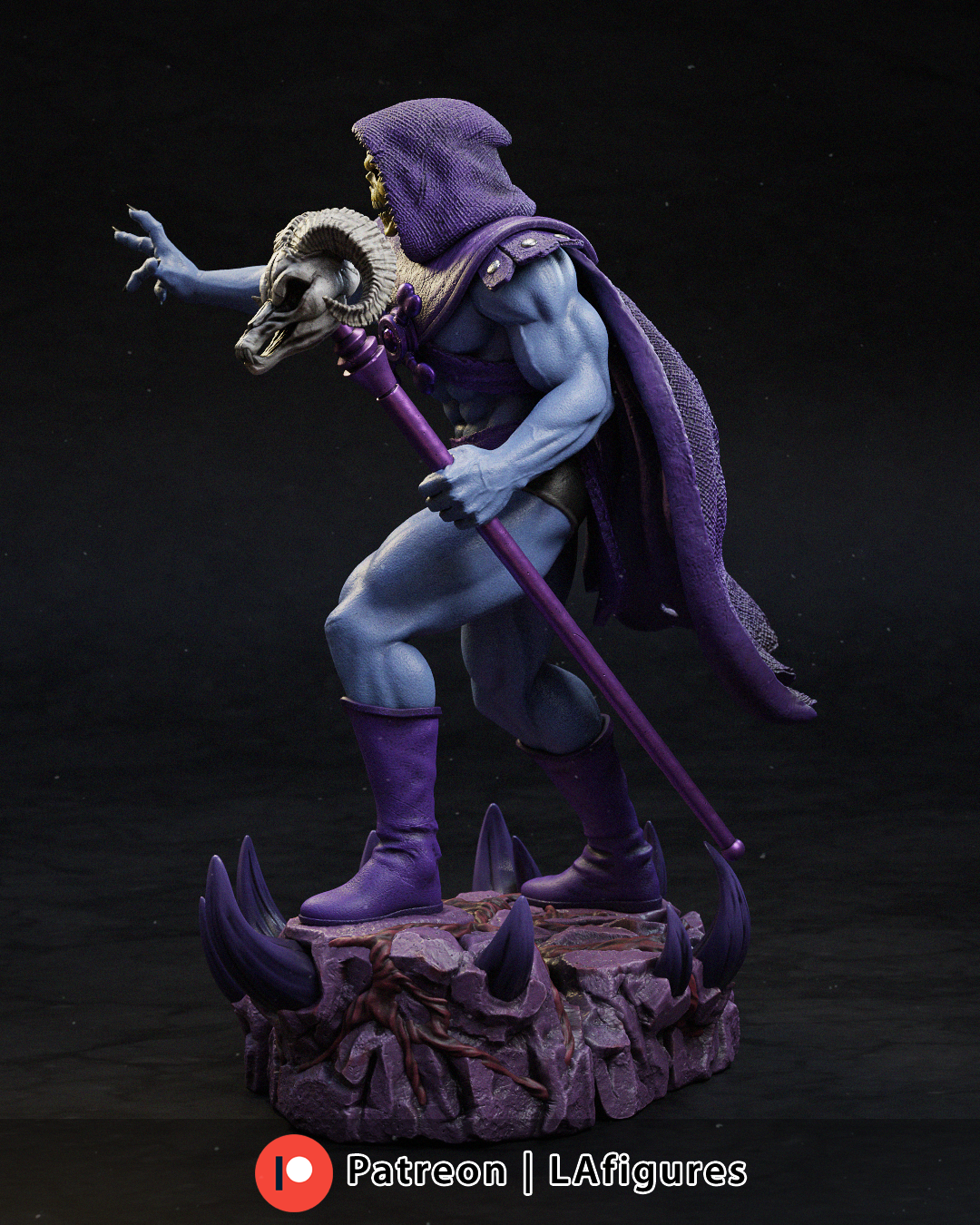 Skeletal Sorcerer - 1/10 Scale Statue