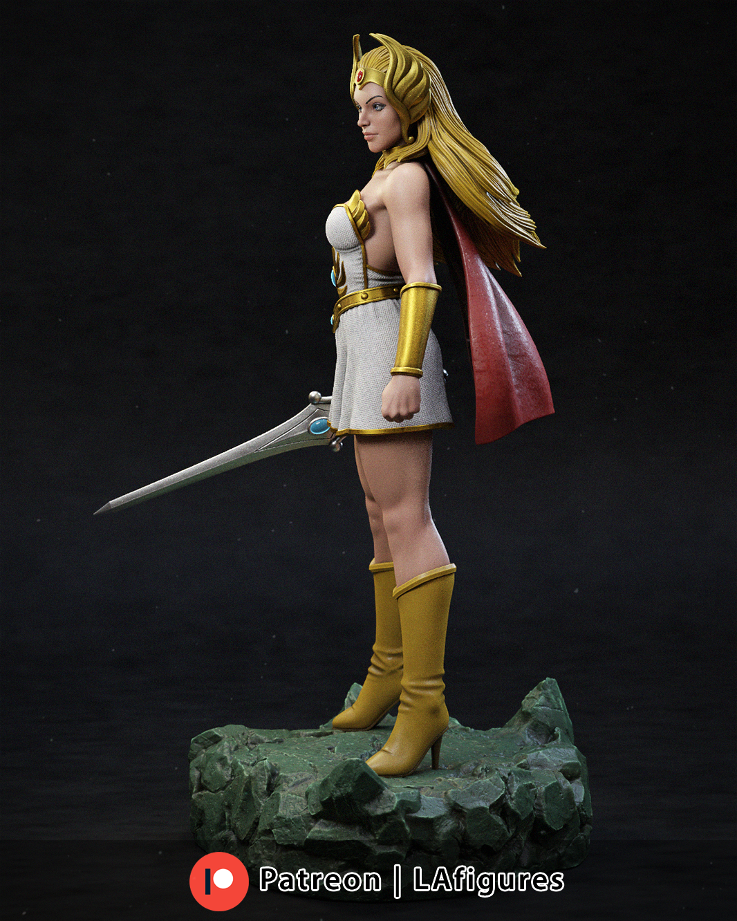 Warrior Princess - 1/10 Scale Statue