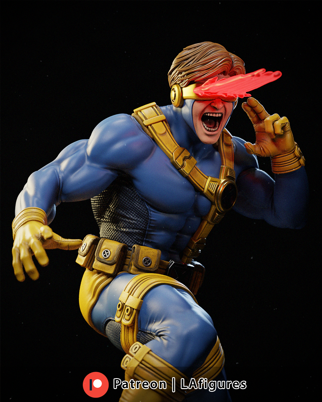 Laser Eye Man - 1/10 Scale Statue