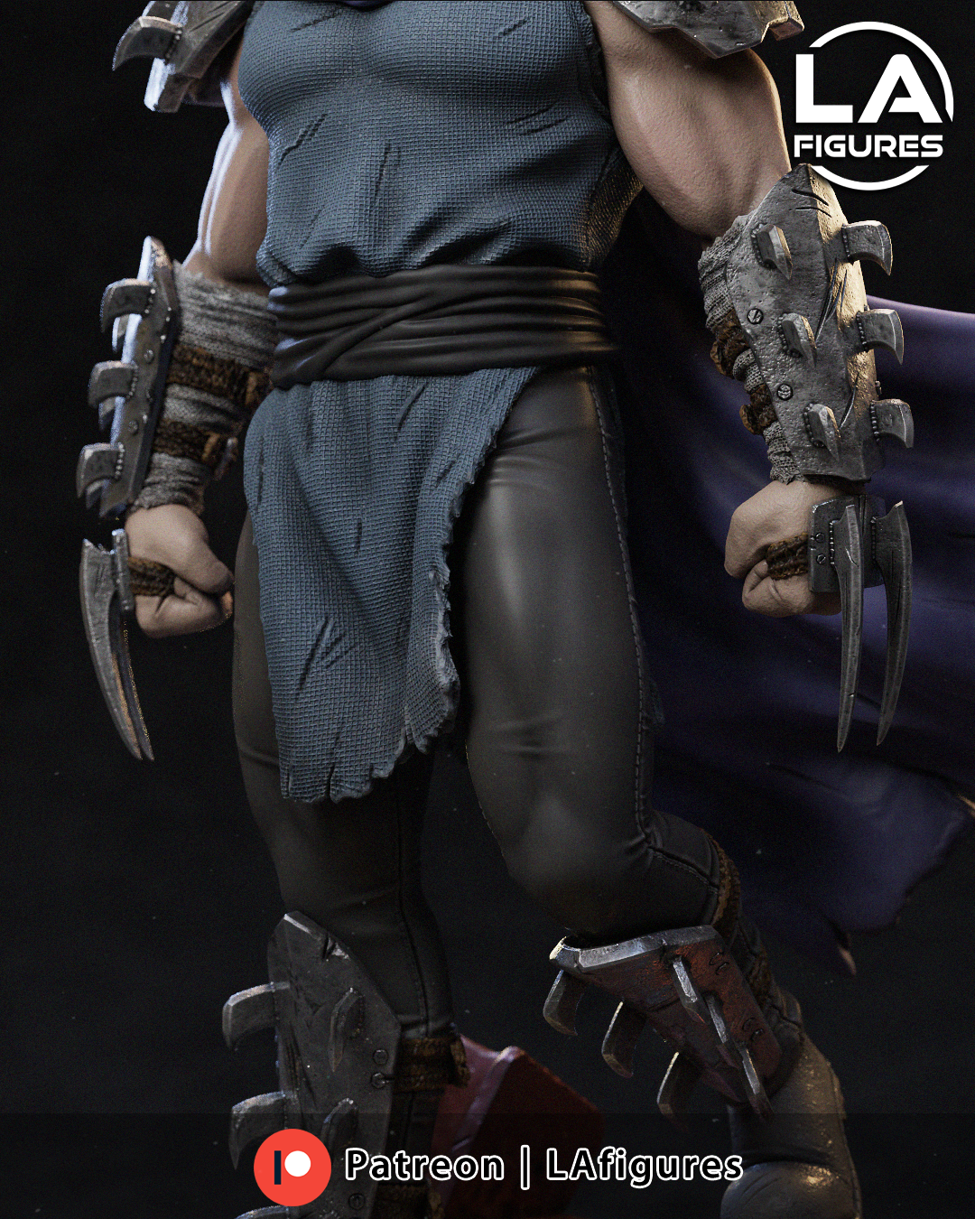 Ripper: Evil Martial Arts Leader - 1/10 Scale Statue