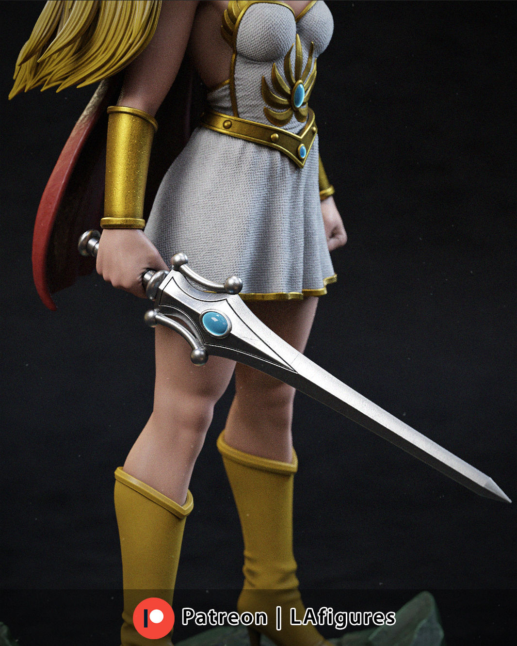 Warrior Princess - 1/10 Scale Statue