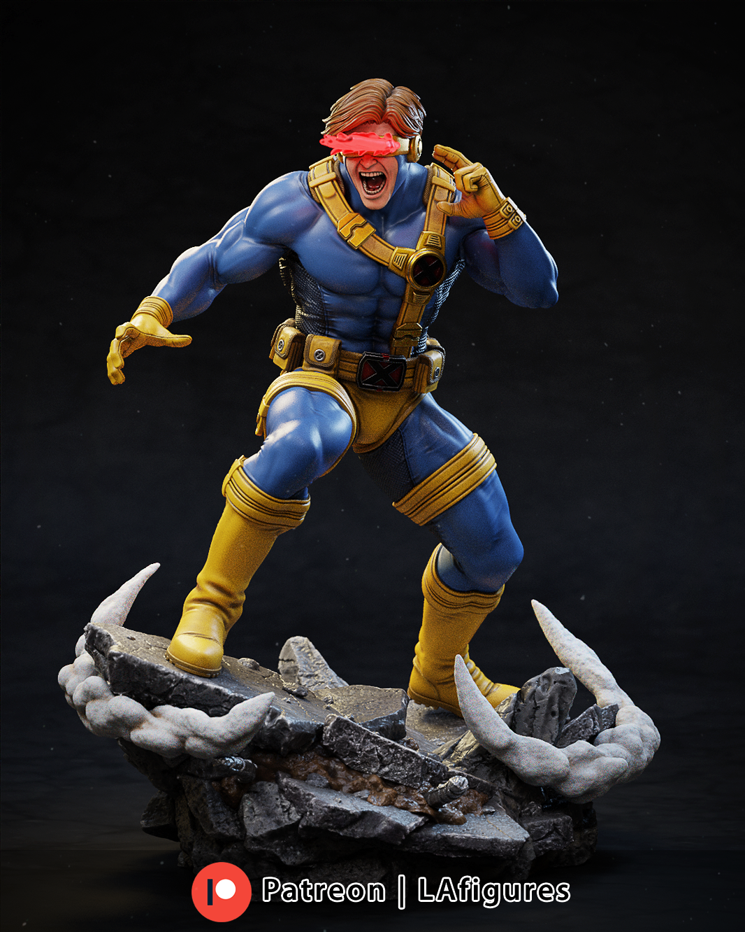 Laser Eye Man - 1/10 Scale Statue