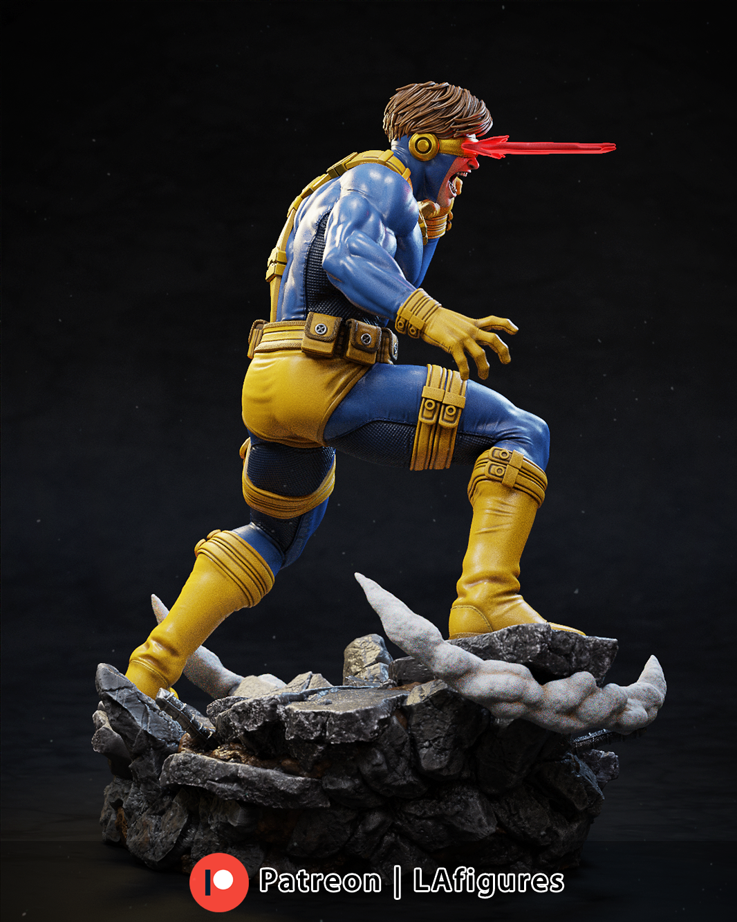 Laser Eye Man - 1/10 Scale Statue