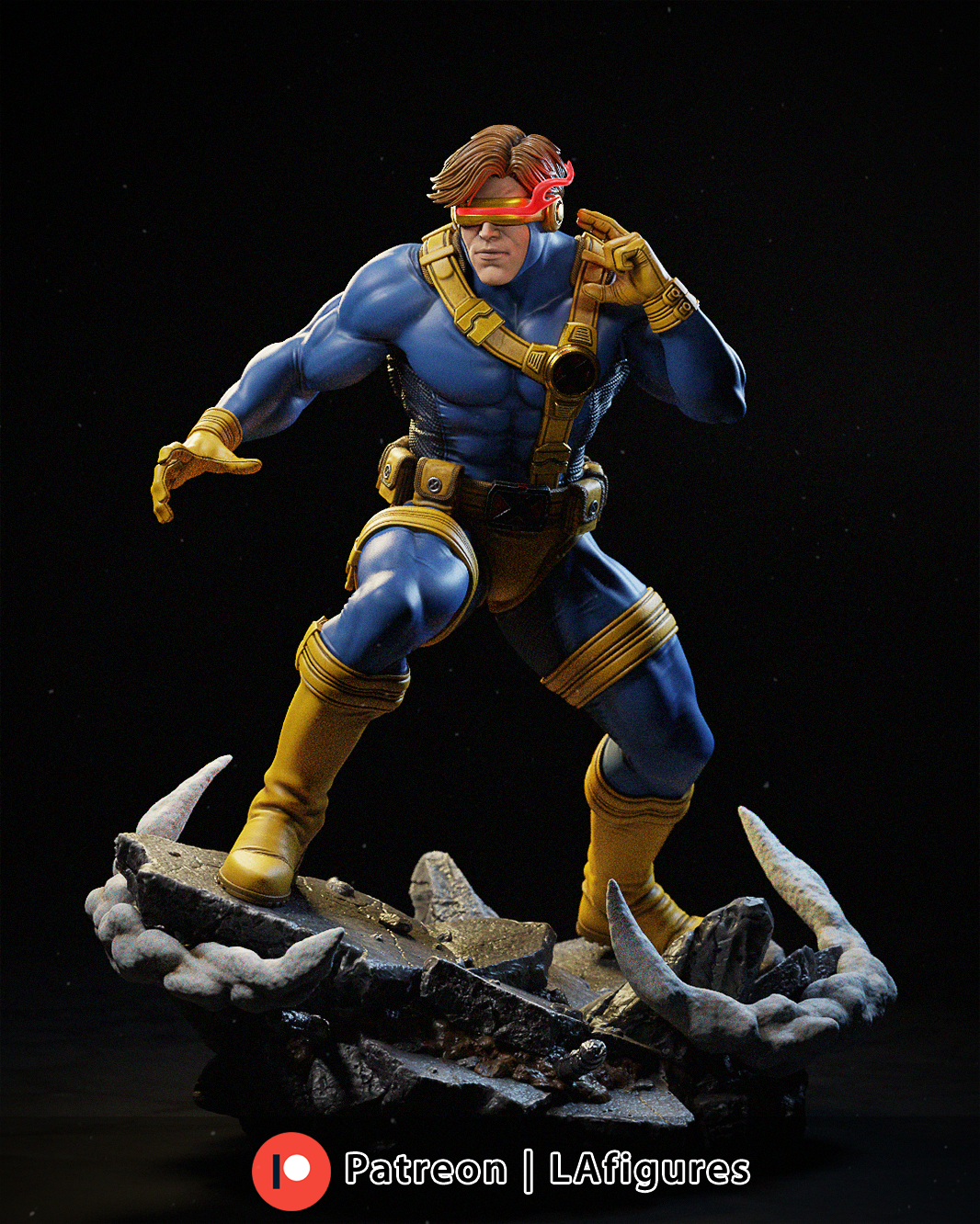 Laser Eye Man - 1/10 Scale Statue