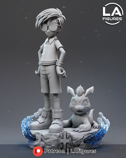 Textbook Smarts & Friend - 1/10 Scale Statue