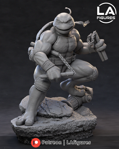 Reptilian Martial Artist M - 1/10 Scale Statue