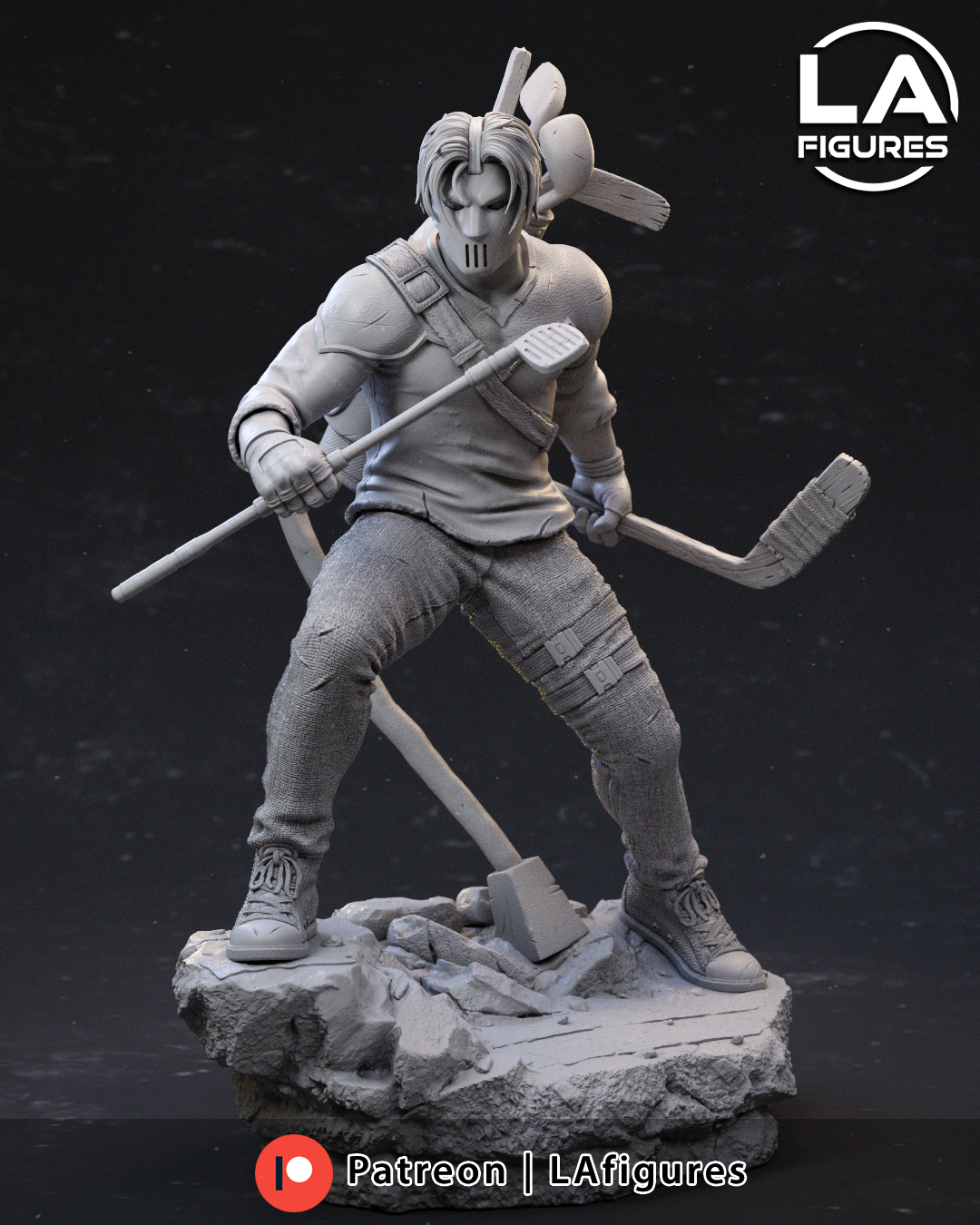 Hockey Masked Vigilante - 1/10 Scale Statue