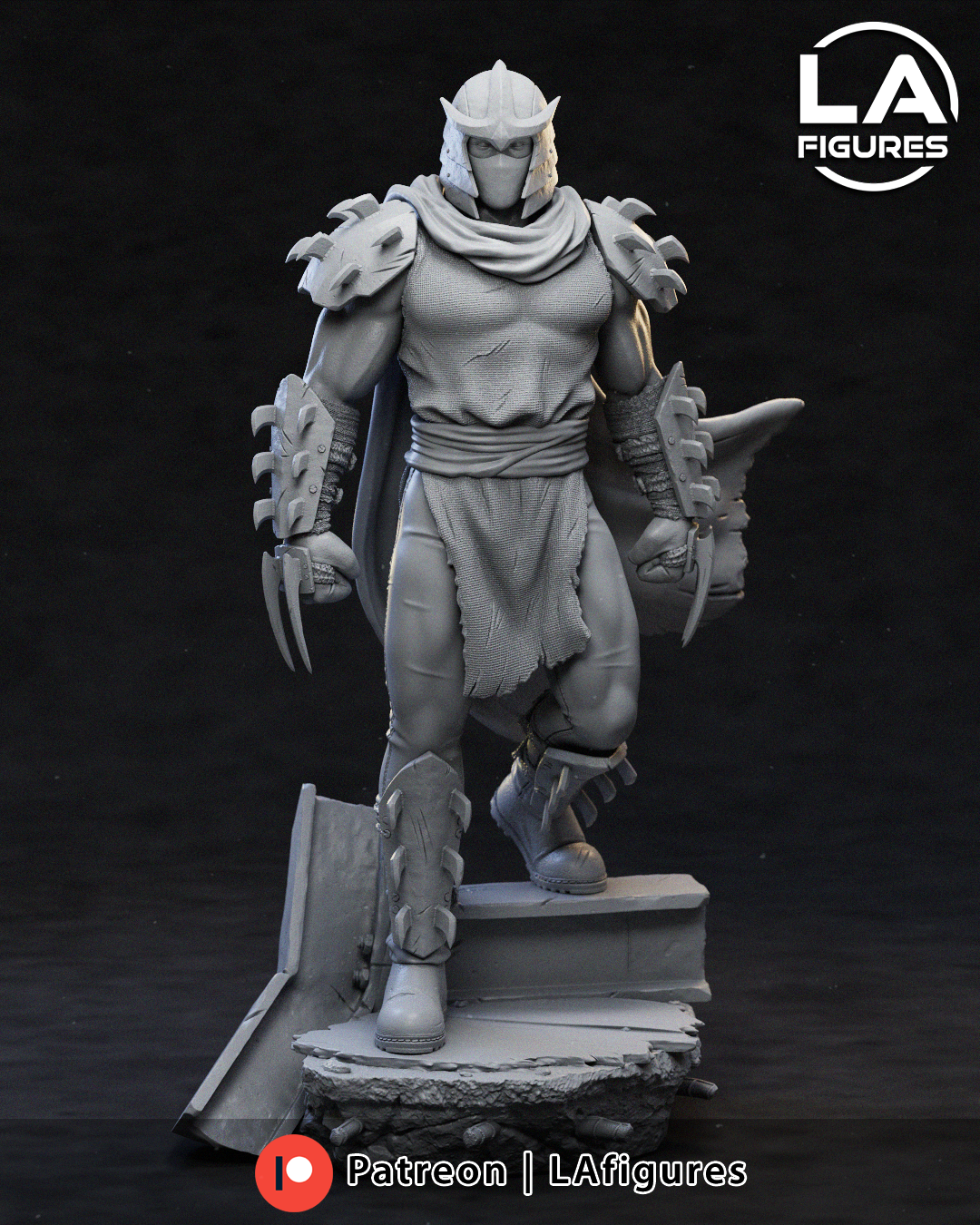 Ripper: Evil Martial Arts Leader - 1/10 Scale Statue