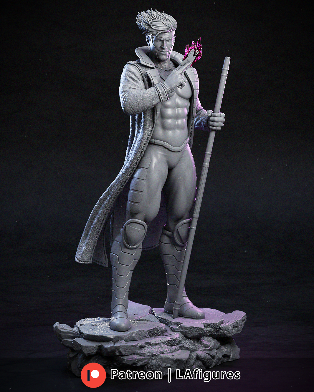 Kinetic Charger - 1/10 Scale Statue