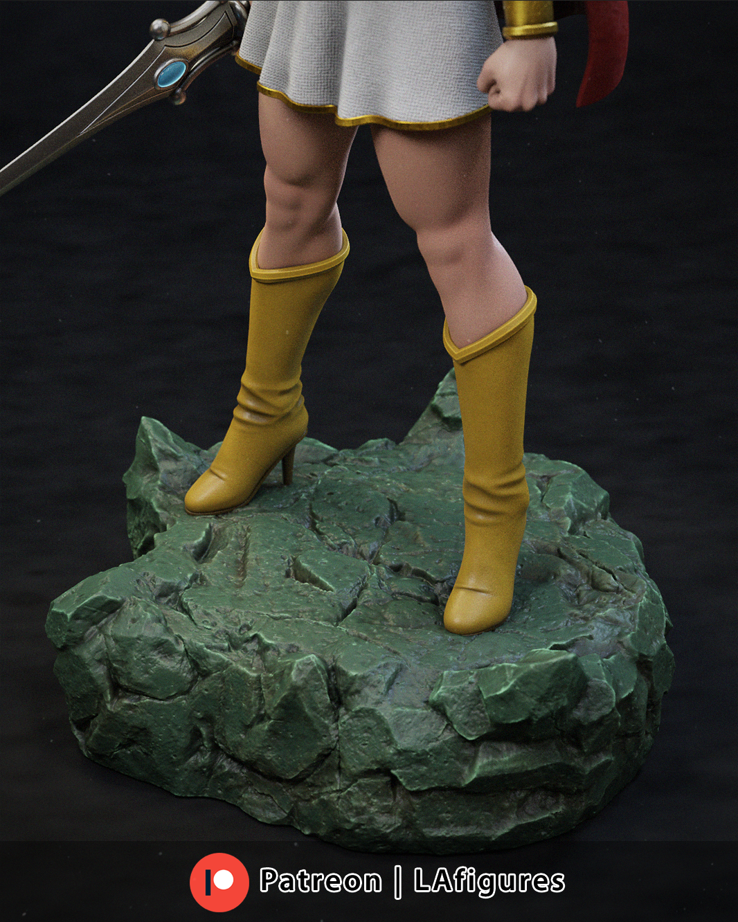 Warrior Princess - 1/10 Scale Statue