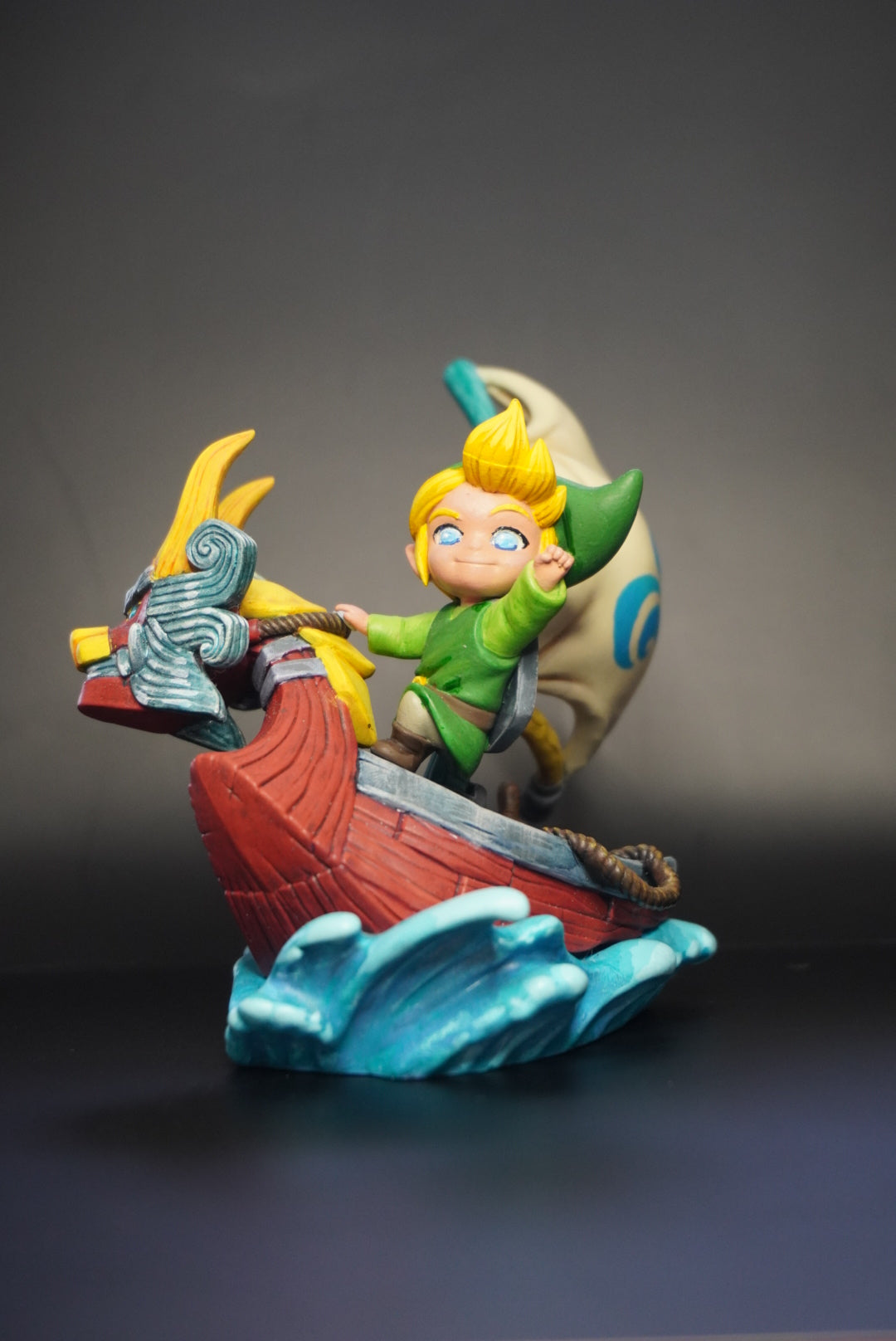 Link Wind Waker Painted