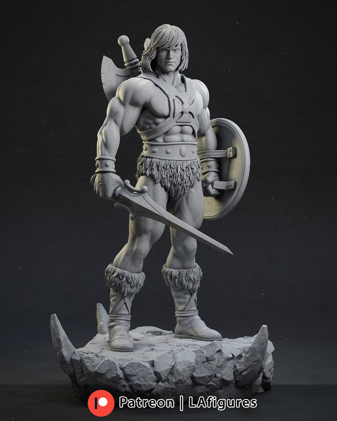 Fantastical Warrior - 1/10 Scale Statue