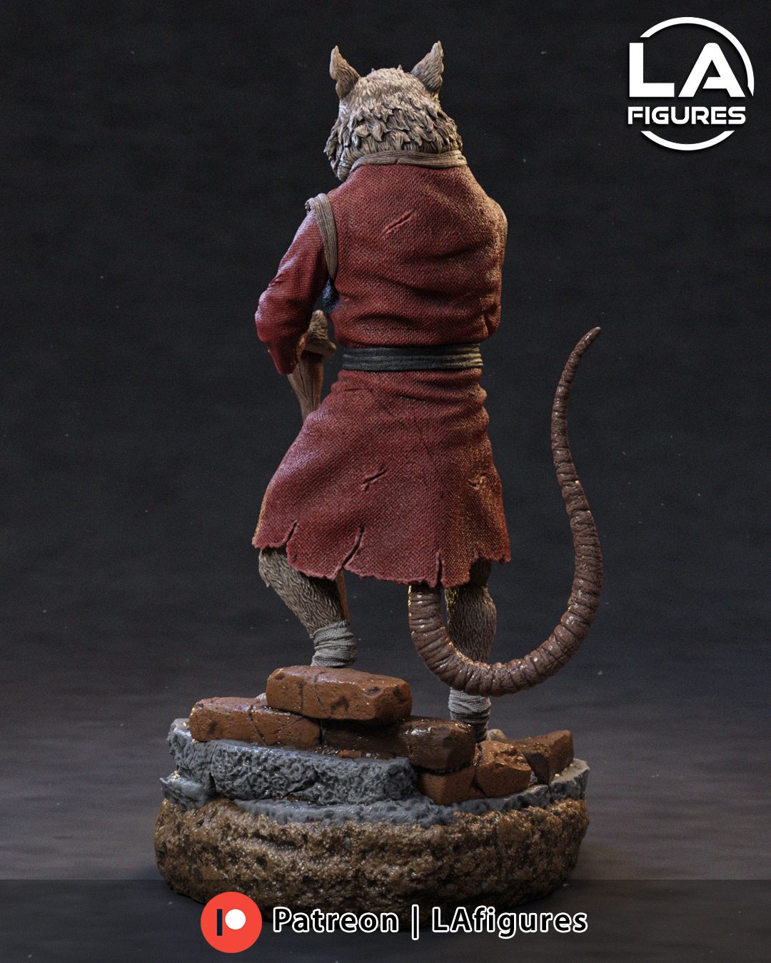 Master Sensei Rodent - 1/10 Scale Statue