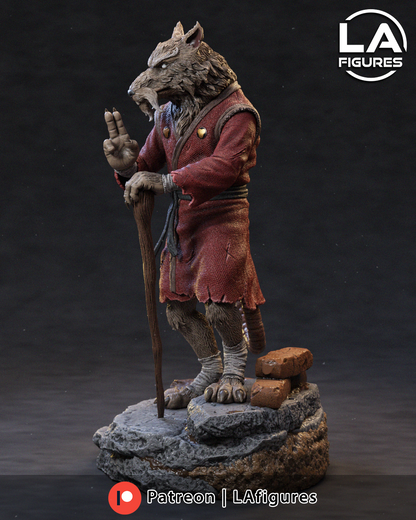 Master Sensei Rodent - 1/10 Scale Statue